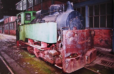 Schmalspur-Dampflokomotive